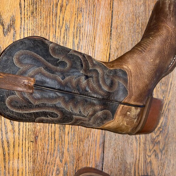 DAN POST DP3393 rubberized sole cowboy boots/excellent condition/8.5W - Picture 8 of 9